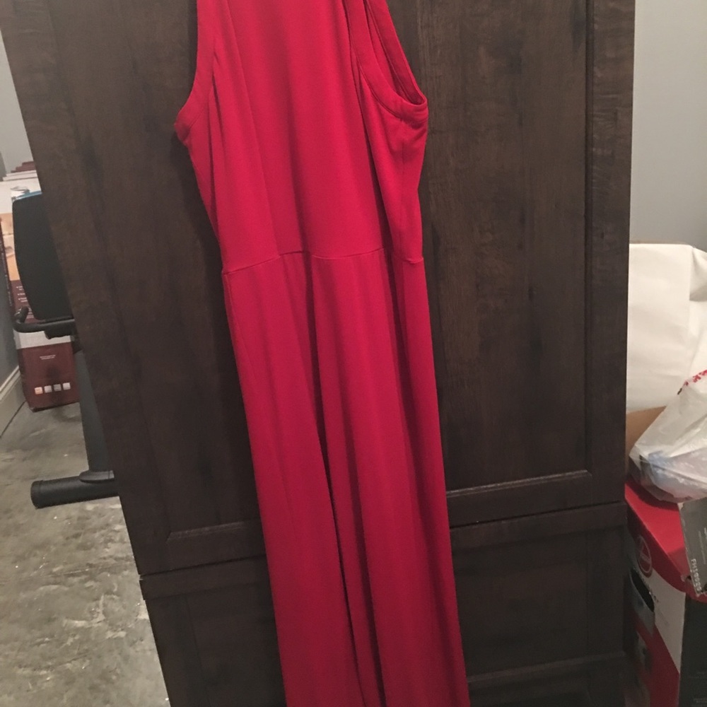 Red jumpsuit, worn once